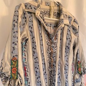 Aratta Silent Journey Blousy Button Up